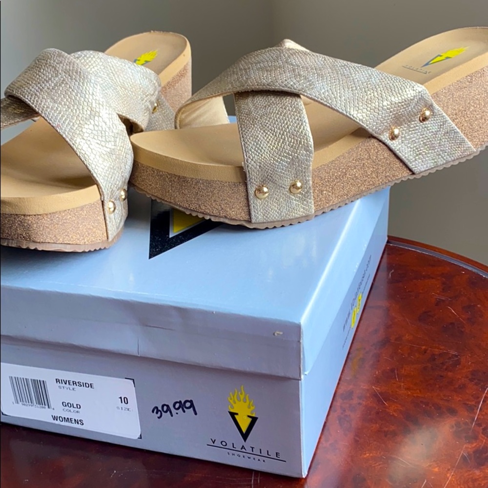 Volatile Riverside wedge